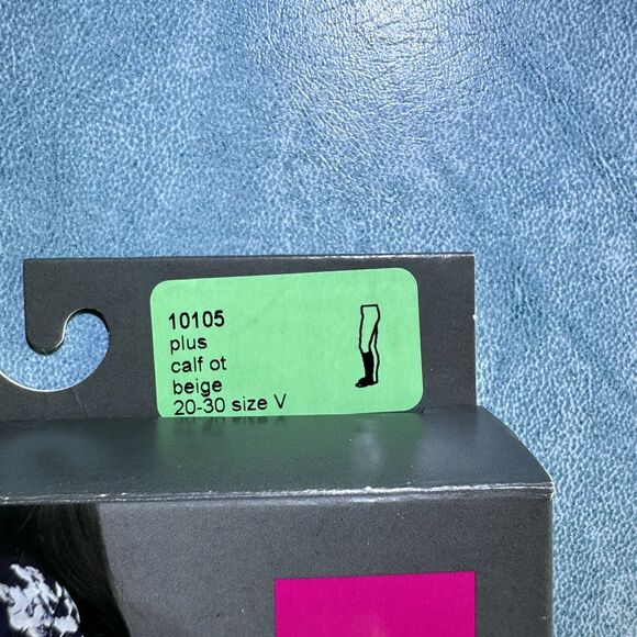 Mediven 10105 Plus Calf High 20-30 Beige Size V, Medical Compression Open Toe - Picture 2 of 4